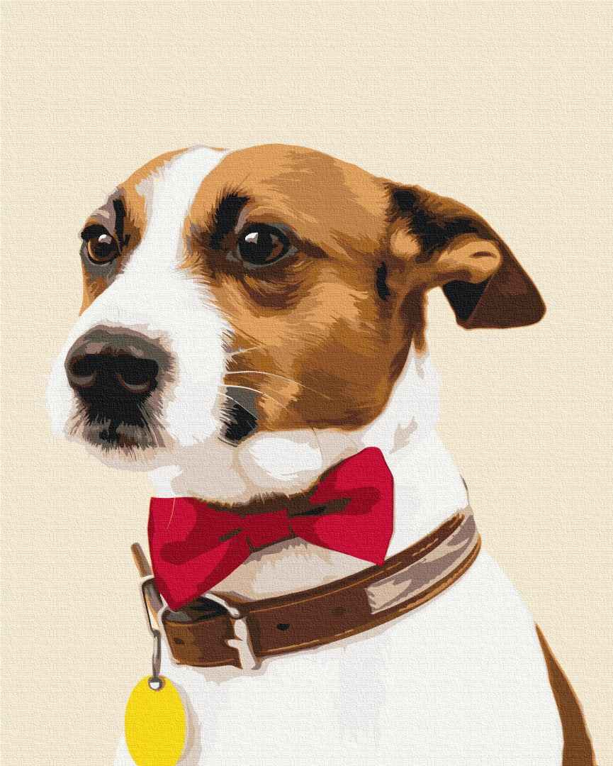 Painting by numbers Doggy champion (BS51330)