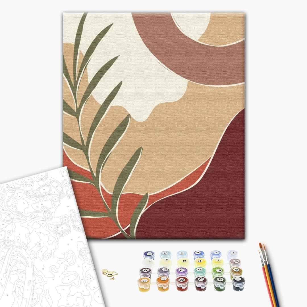 Painting by numbers Triptych pastel art 2 (BS51345)
