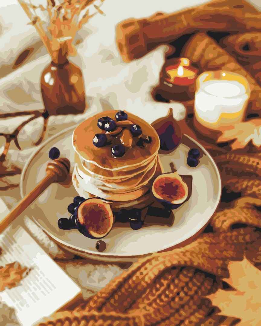 Painting by numbers Autumn pancakes (BS51334)
