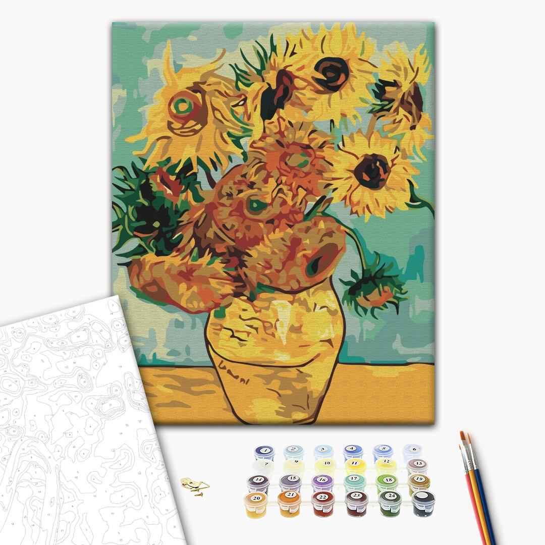 Painting by numbers Sunflowers. Van Gogh (BS51337)