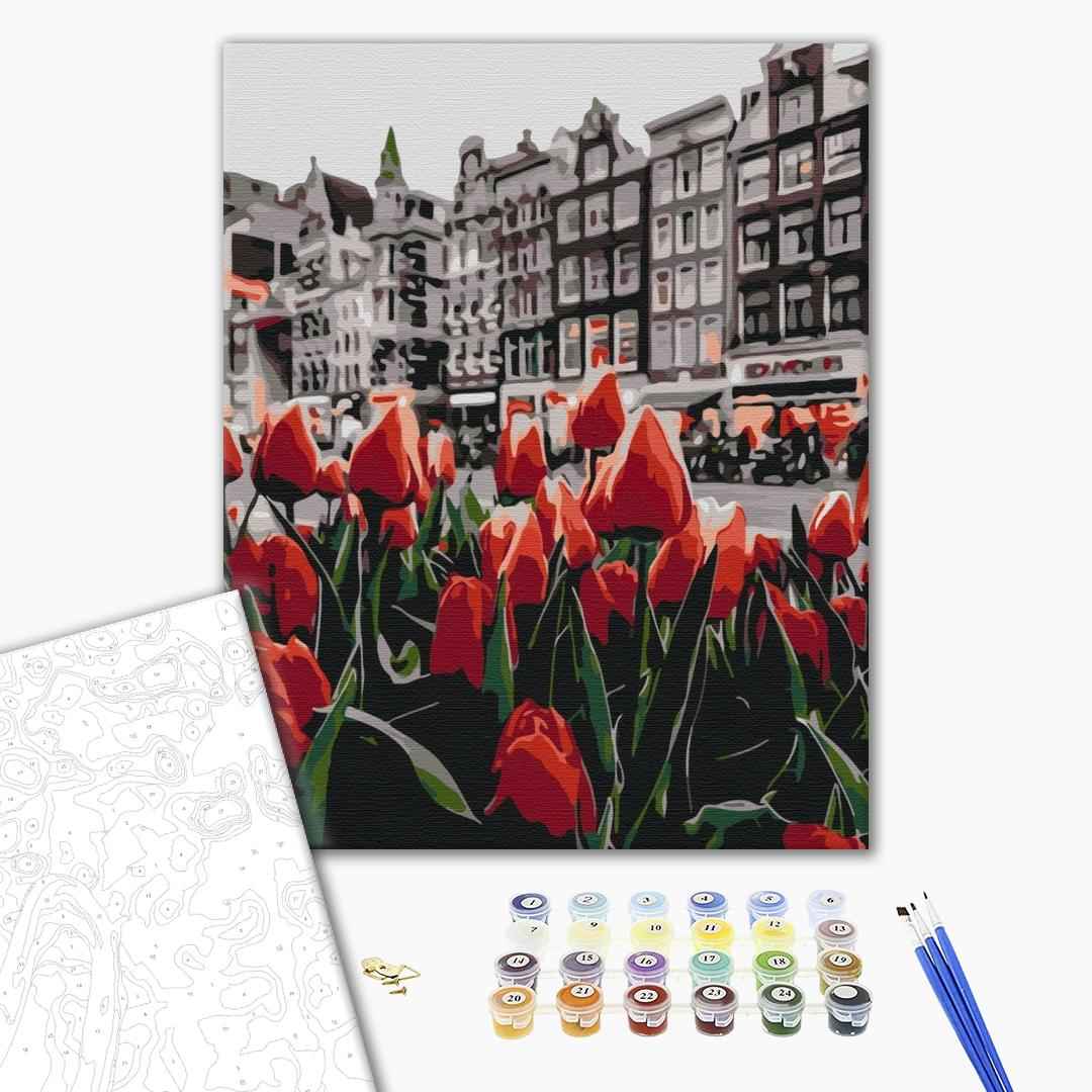 Painting by numbers Tulips Amsterdam (BS34169)