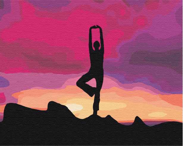 Painting by numbers Meditation in the west (BS34820)