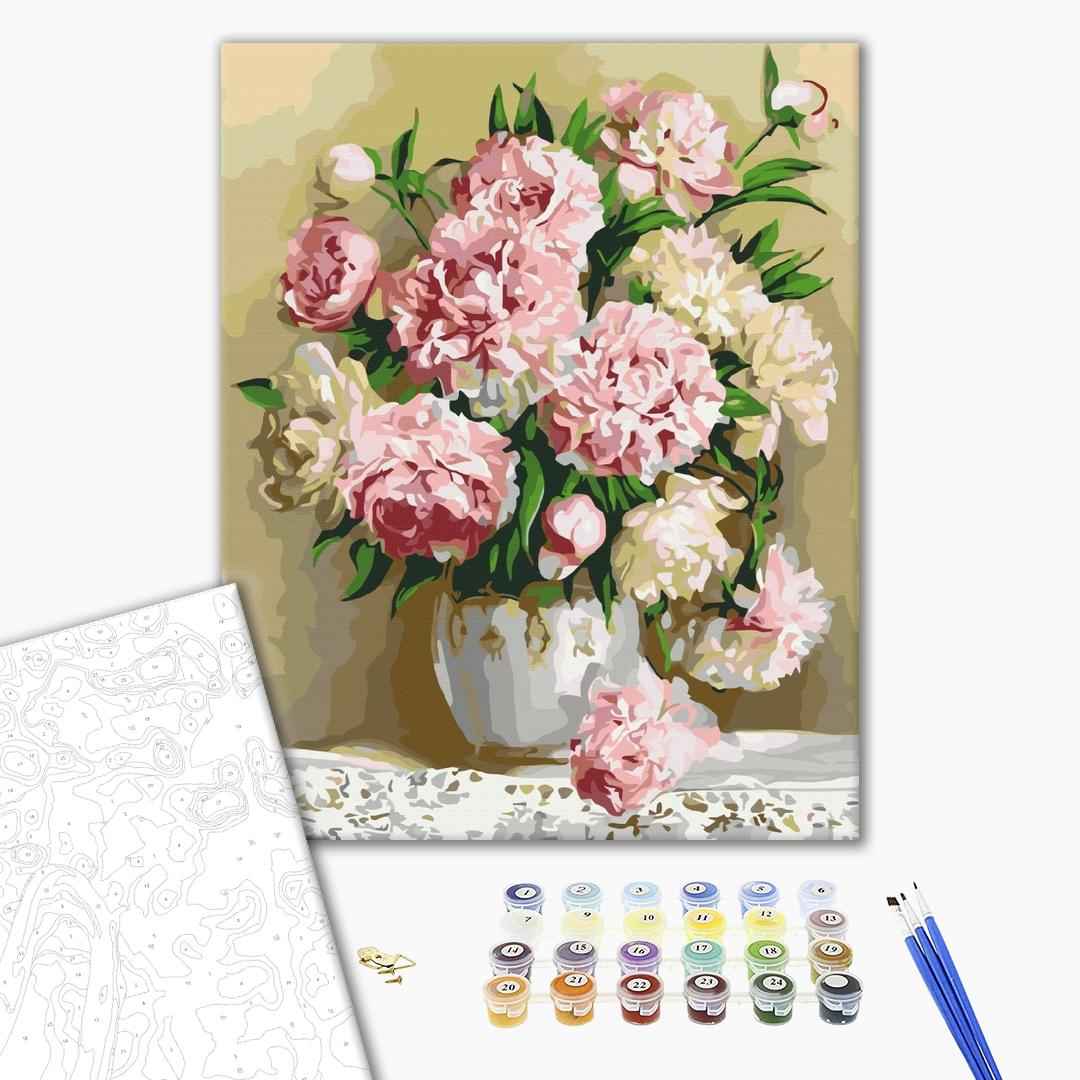 Painting by numbers Bouquet of peonies (BS8855)