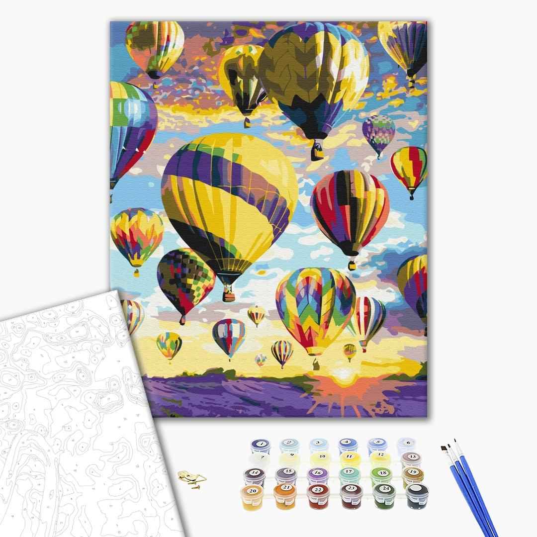 Painting by numbers Dreams in the sky (BS28734)