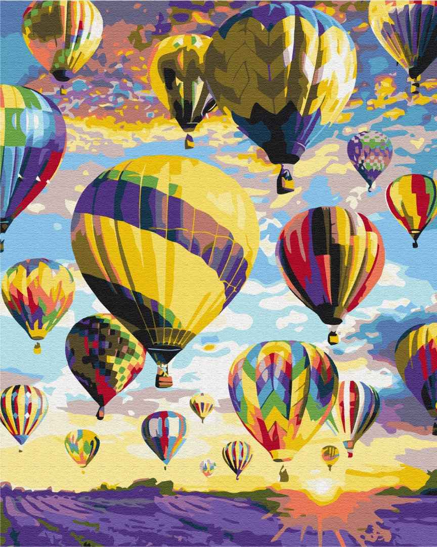 Painting by numbers Dreams in the sky (BS28734)