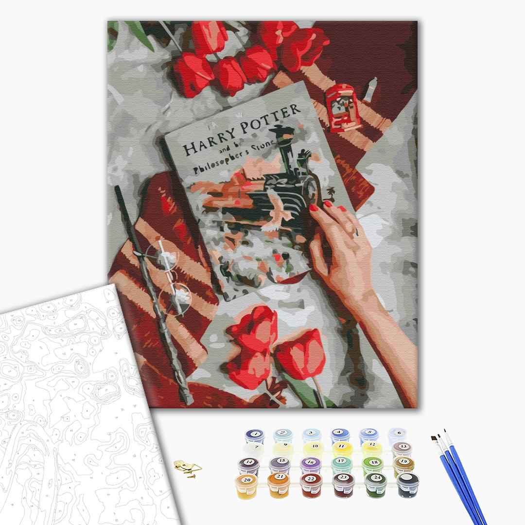 Painting by numbers Discover the magical world of Harry (BS36541)