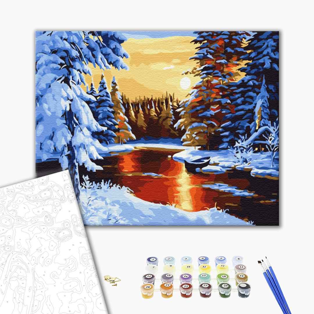 Painting by numbers Fabulous winter (BS29405)