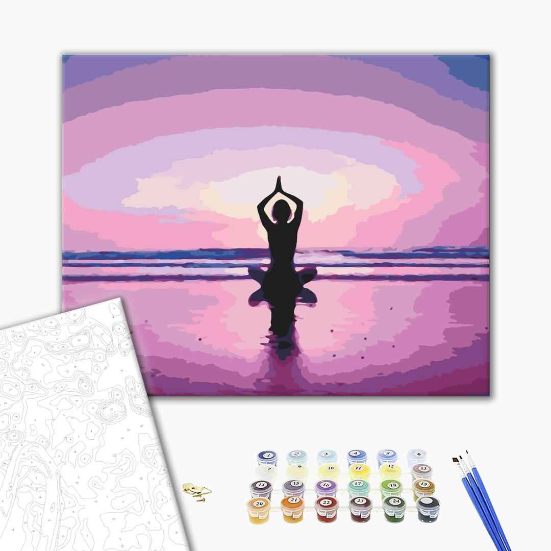 Painting by numbers Meditative practice (BS34816)