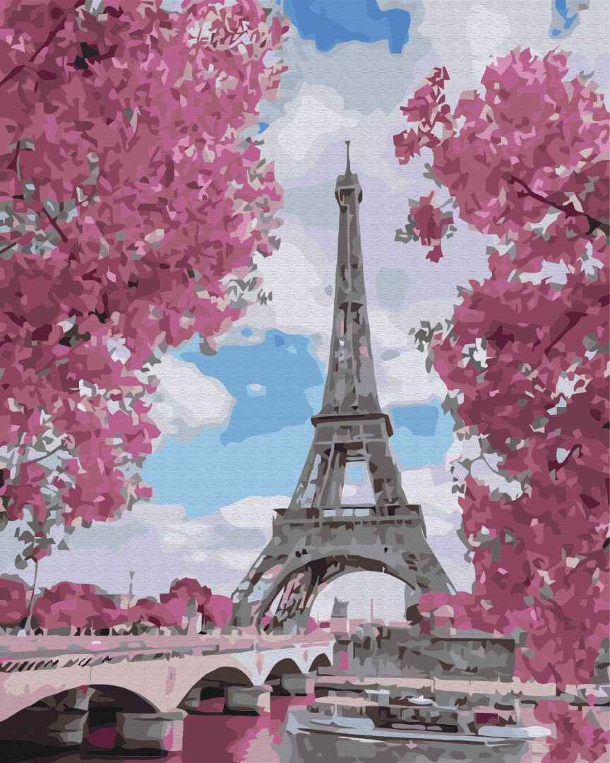 Painting by numbers Magnolias in Paris (BS29271)