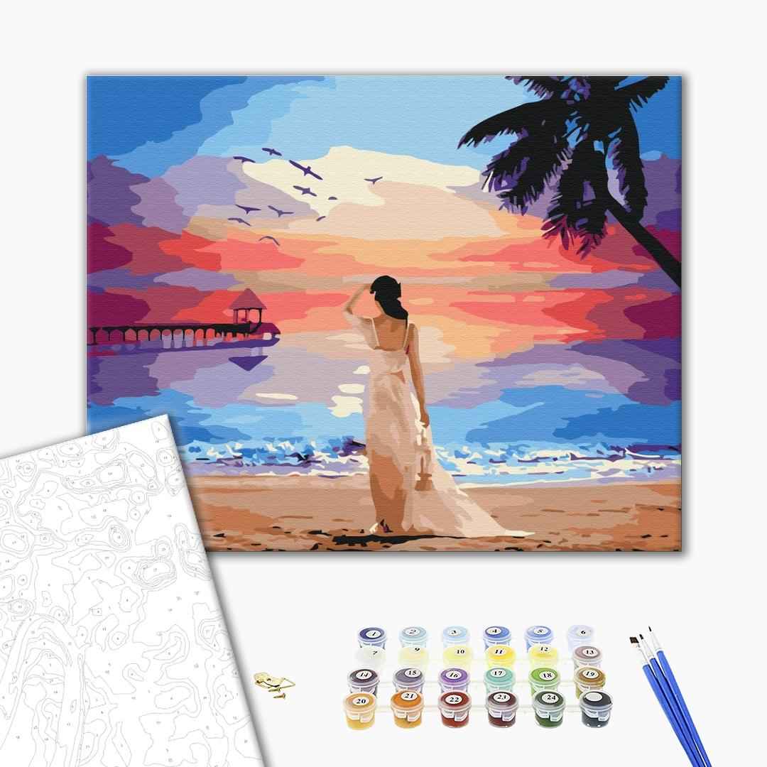Painting by numbers Tropical dawn (BS29454)
