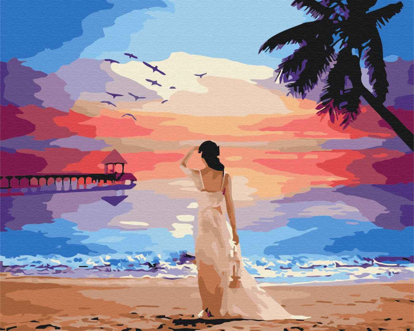 Painting by numbers Tropical dawn (BS29454)