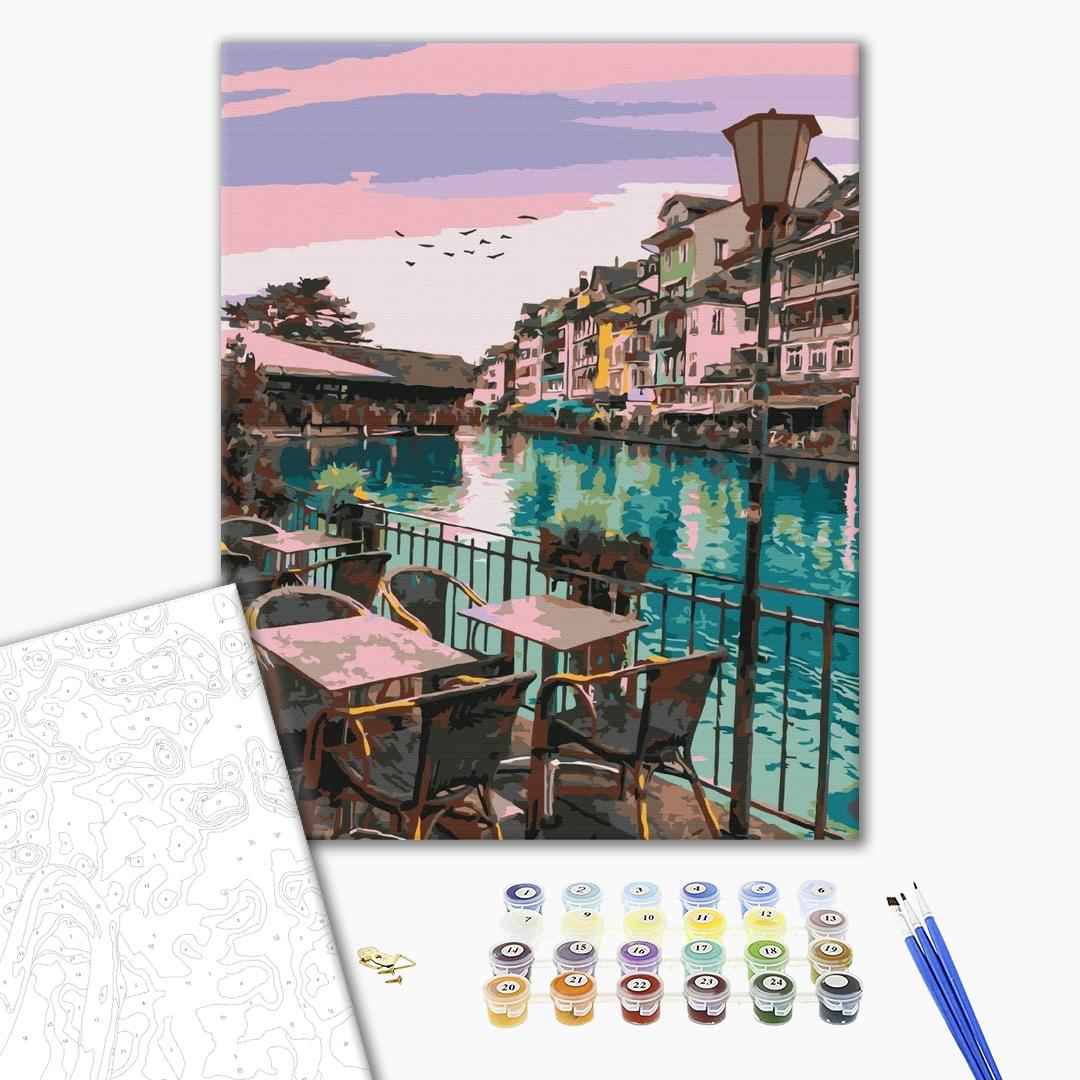 Painting by numbers Evening in Antalya (BS32321)