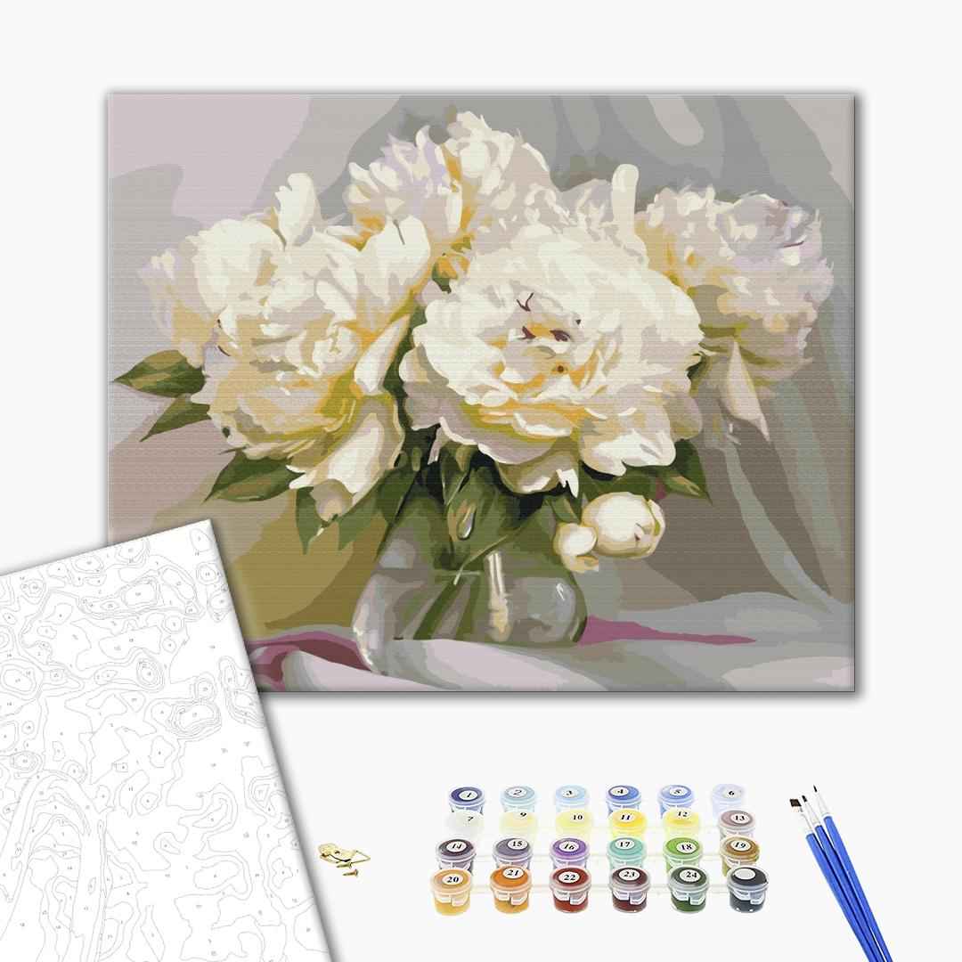 Painting by numbers Exquisite tenderness of peonies (BS51373)
