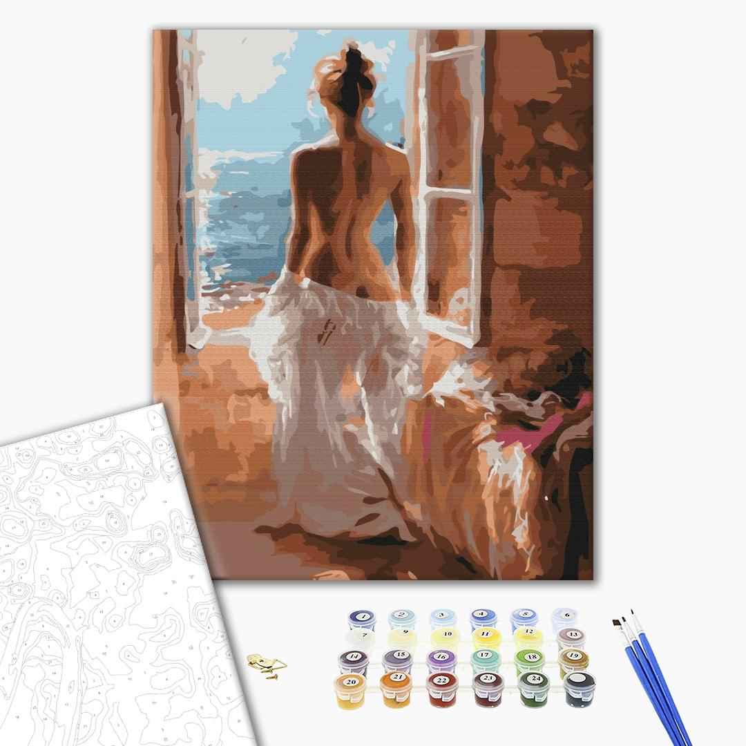 Painting by numbers Naked morning (BS51380)