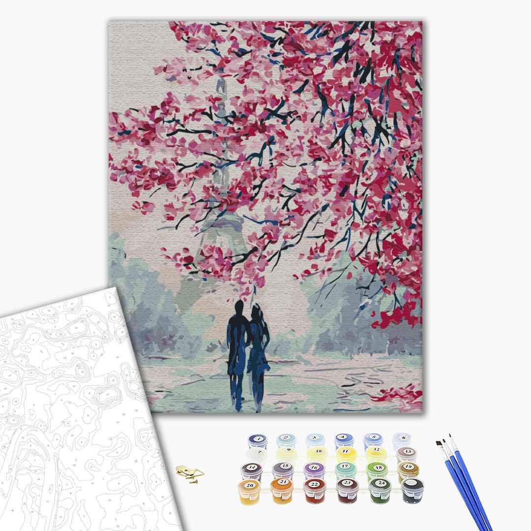 Painting by numbers Romantic promenade (BS51389)