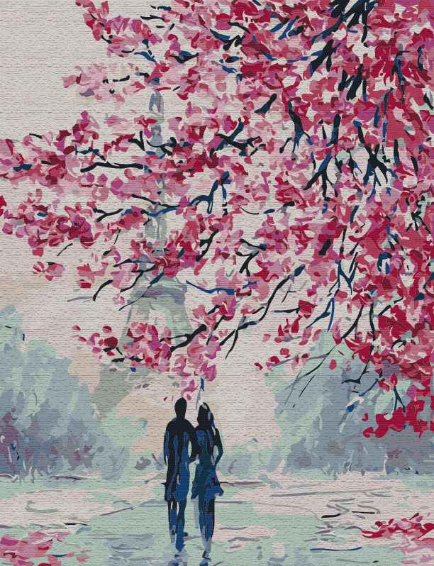 Painting by numbers Romantic promenade (BS51389)