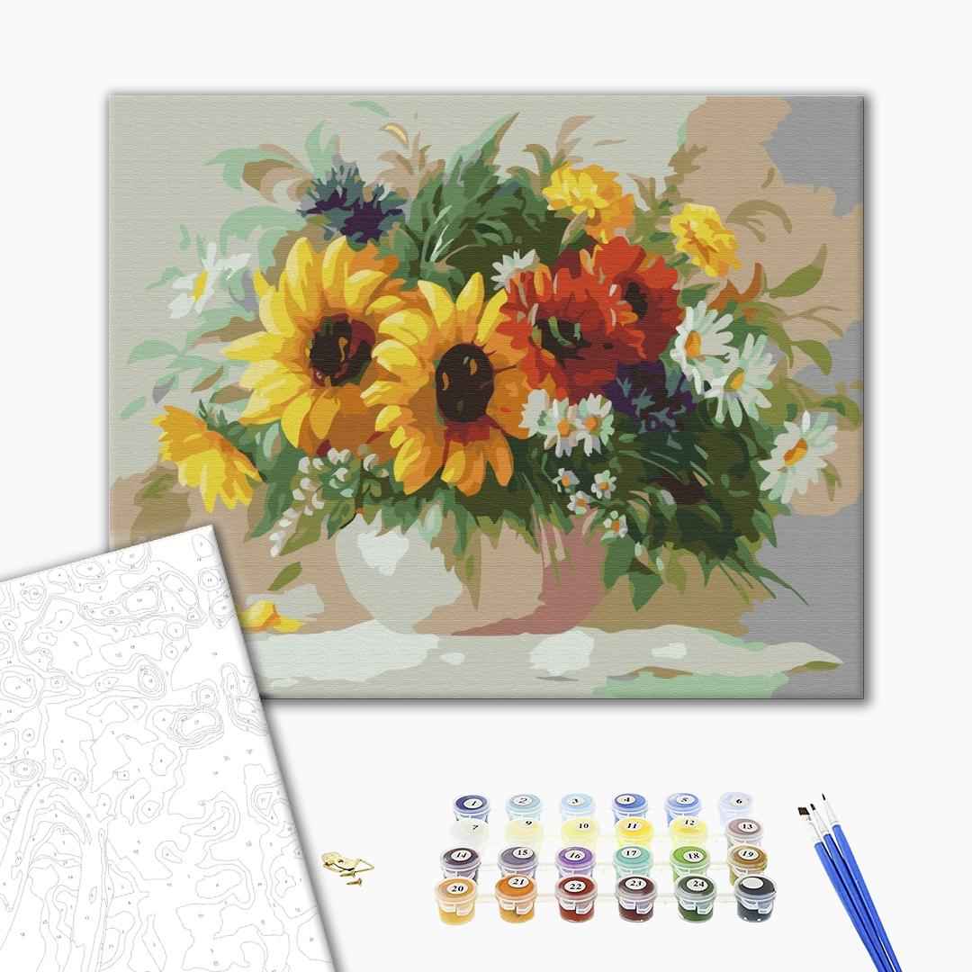 Painting by numbers Sunny still life (BS51396)