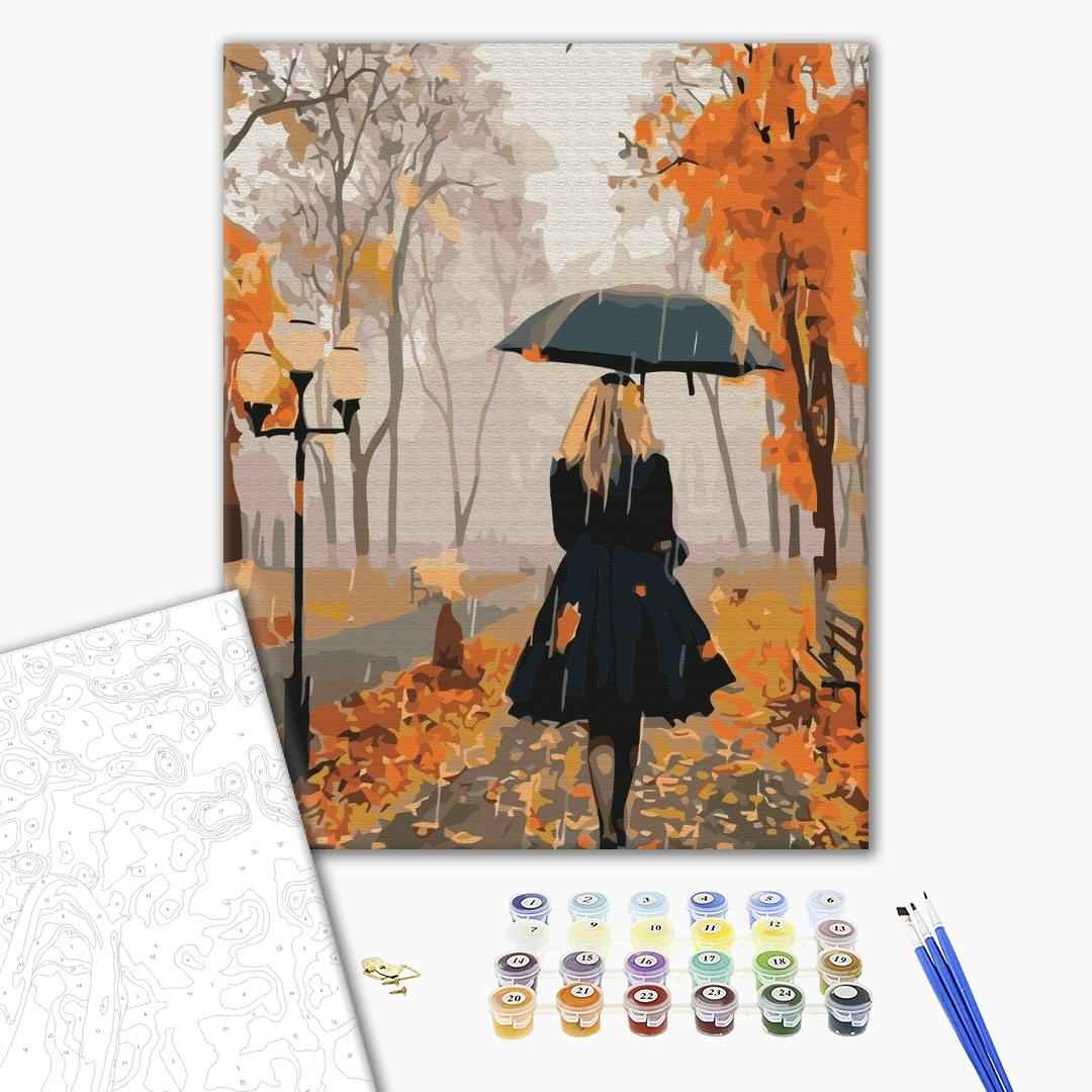 Painting by numbers Stranger in autumn (BS51409)