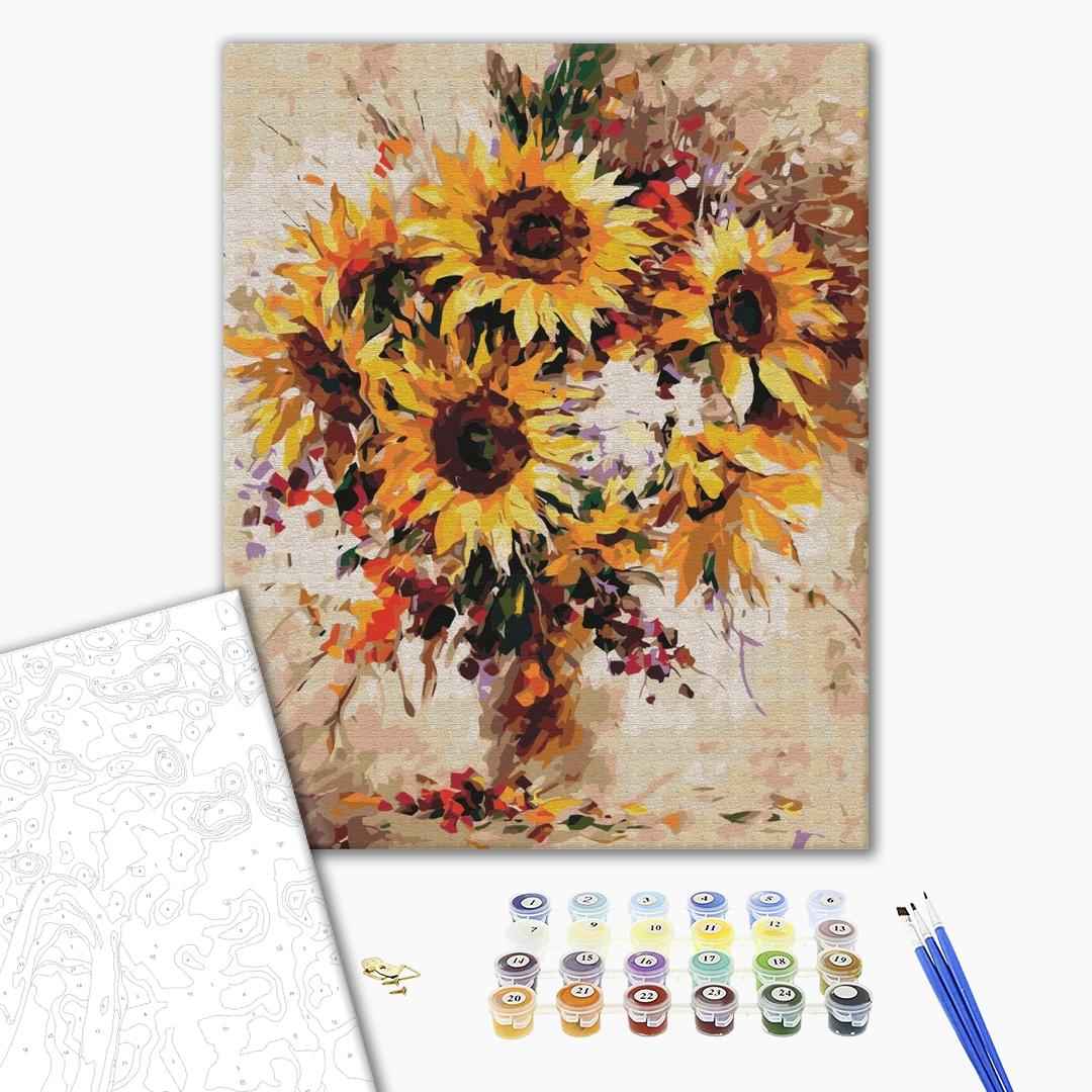 Painting by numbers Still life with sunflowers (BS51415)