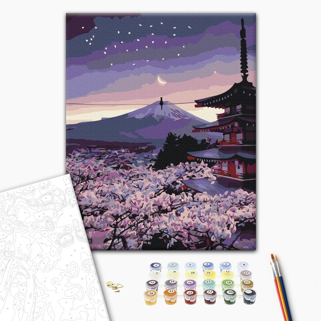 Painting by numbers Evening Japan (BS33813)