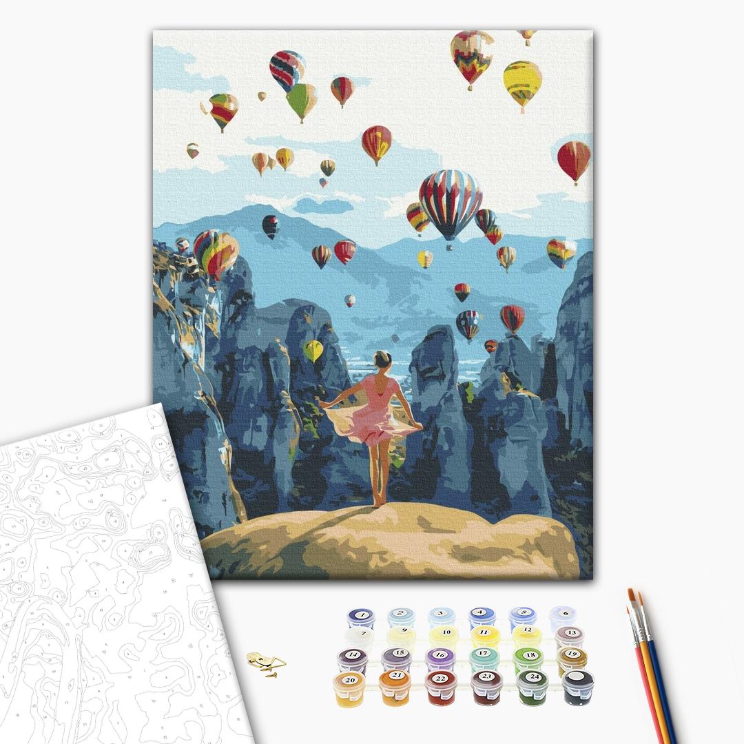 Painting by numbers Air dreams (BS34846)