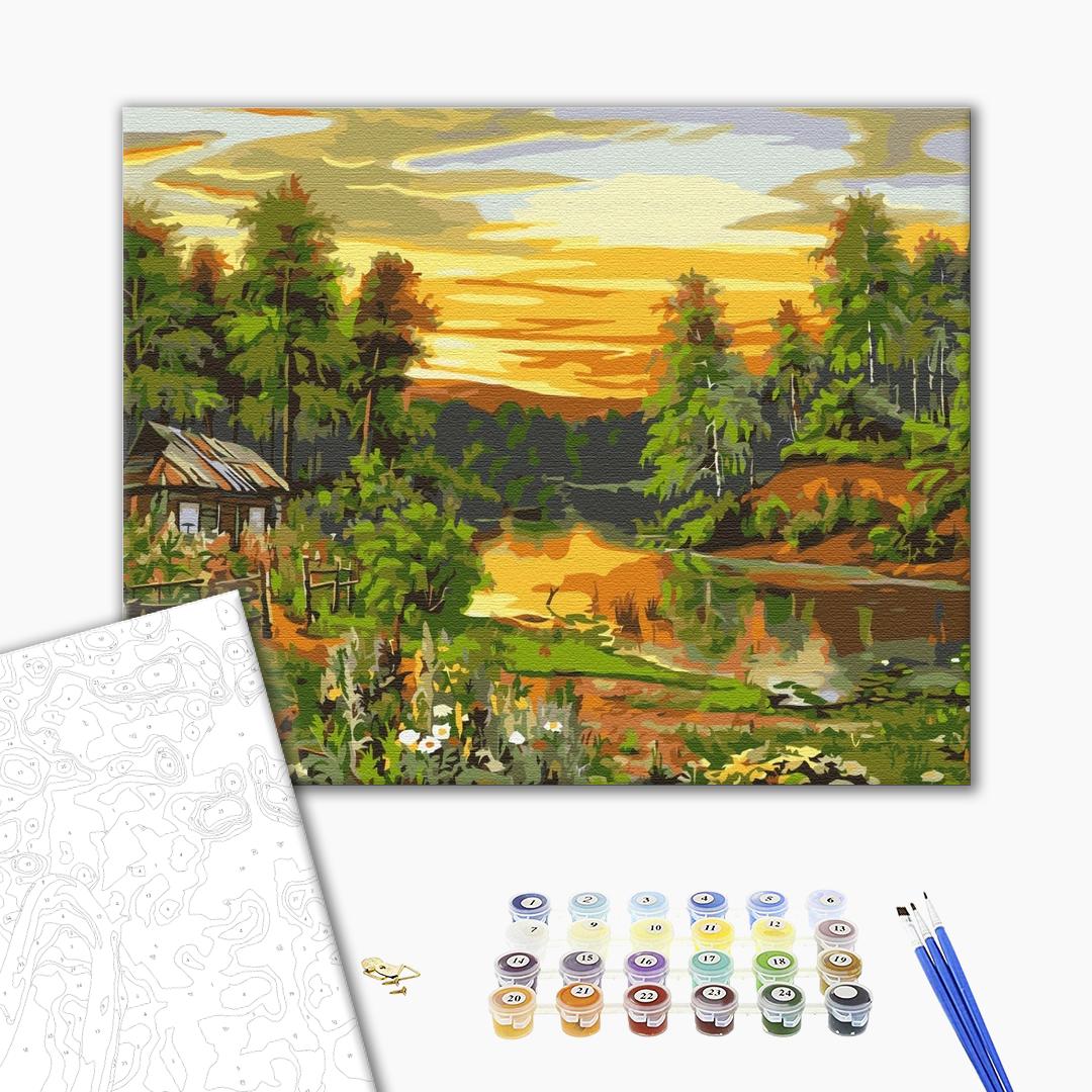 Painting by numbers Atmospheric sunrise (BS52215)