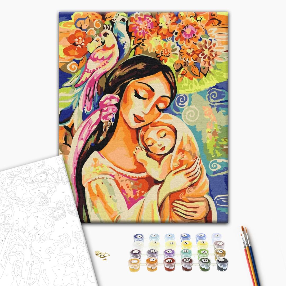 Painting by numbers Maternal love (BS51591)