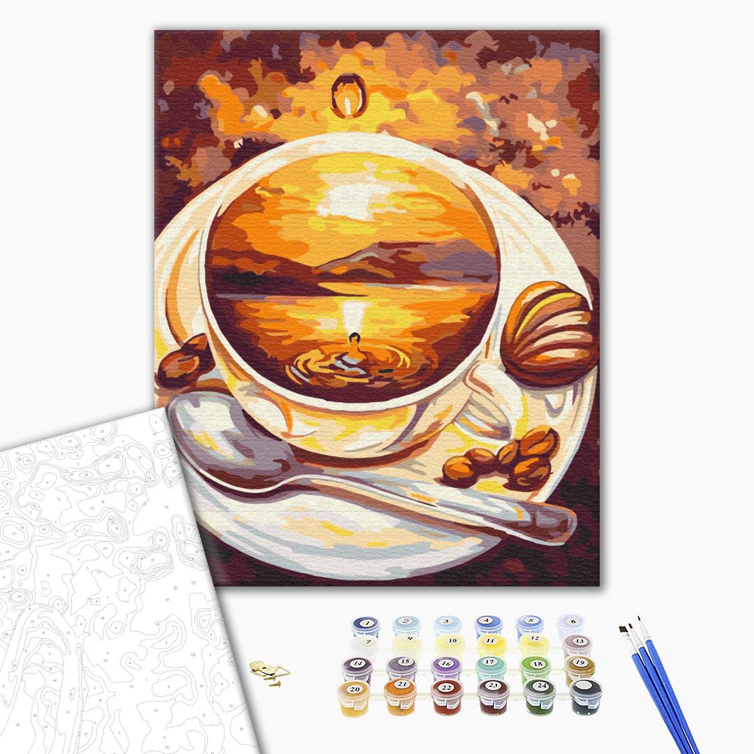 Painting by numbers Sunrise in a cup (BS51868)