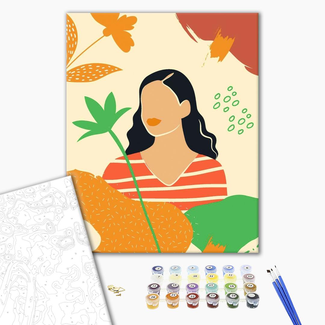 Painting by numbers Triptych Summer Style 1 (BS52437)