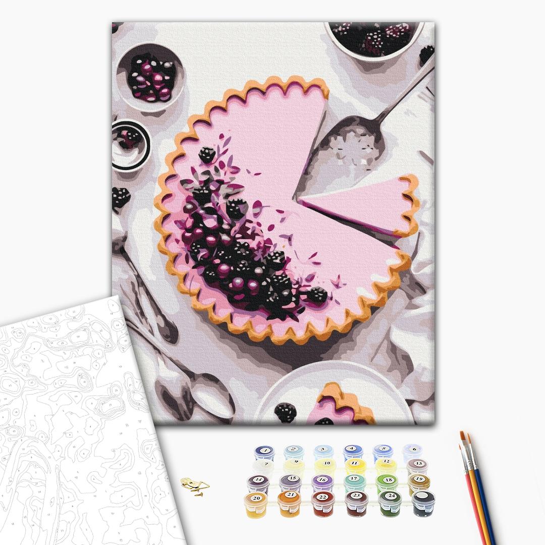 Painting by numbers Blackberry pie (BS40231)
