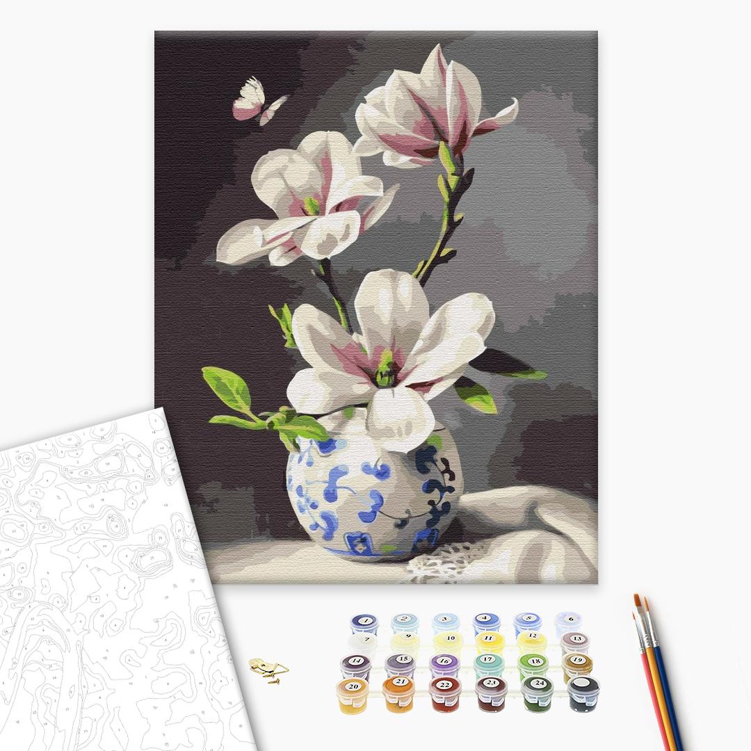 Painting by numbers Still life with an orchid (BS51906)