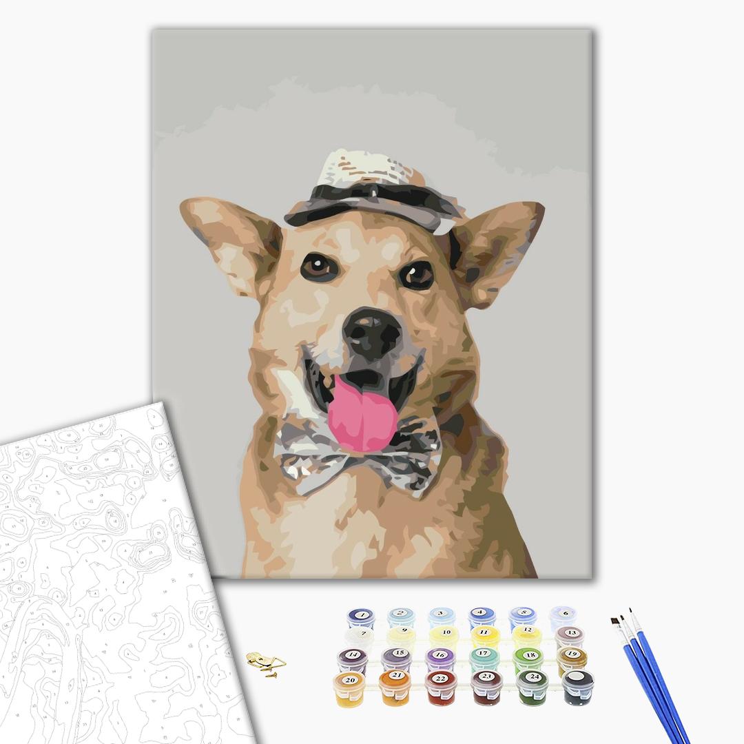 Painting by numbers Mister dog (BS52551)