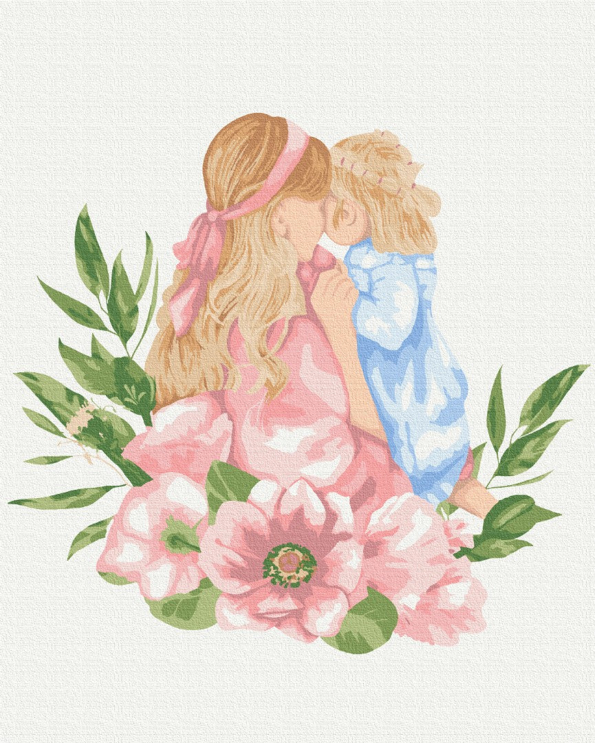 Painting by numbers Mother's love (BS52544)