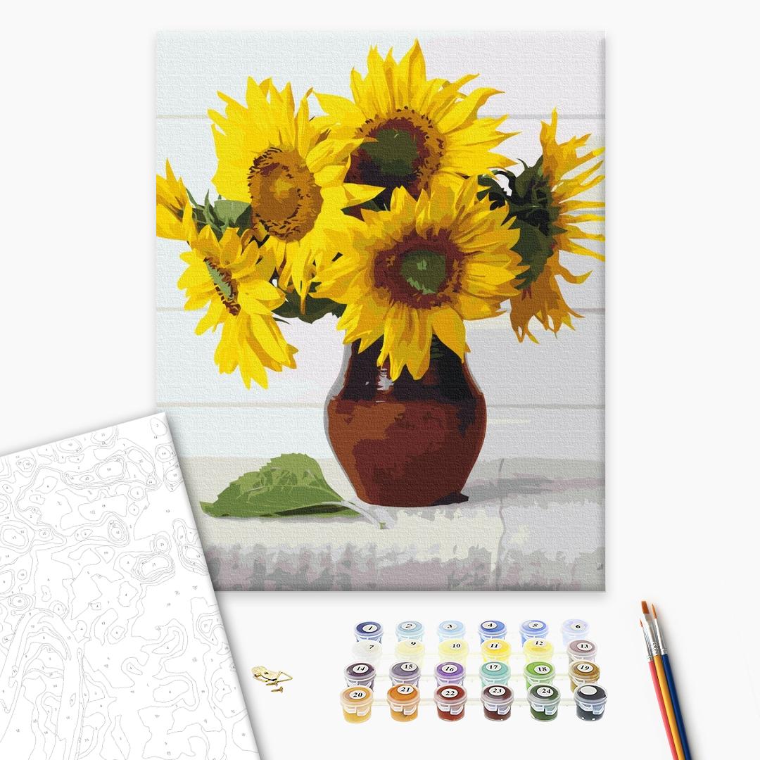 Painting by numbers Sunflowers (BS52541)