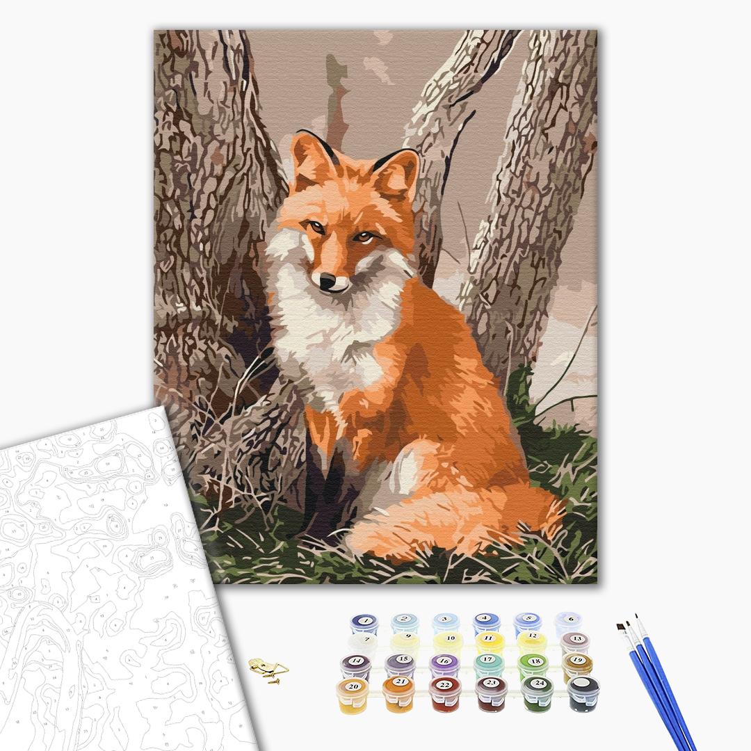 Painting by numbers Forest chanterelle (BS52398)