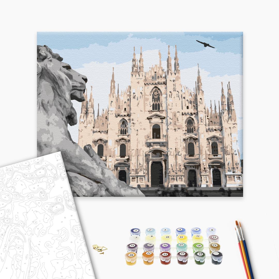 Painting by numbers Milan cathedral (BS51661)