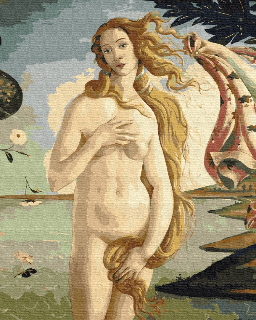 Painting by numbers Birth of Venus. Sandro Botticelli (BS52409)
