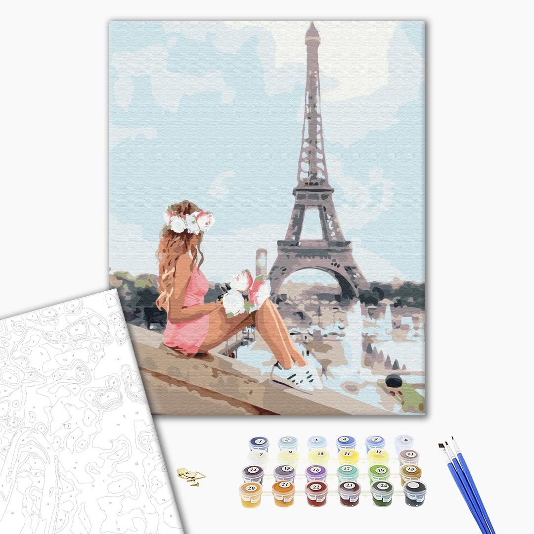 Painting by numbers In the summer in Paris (BS36130)