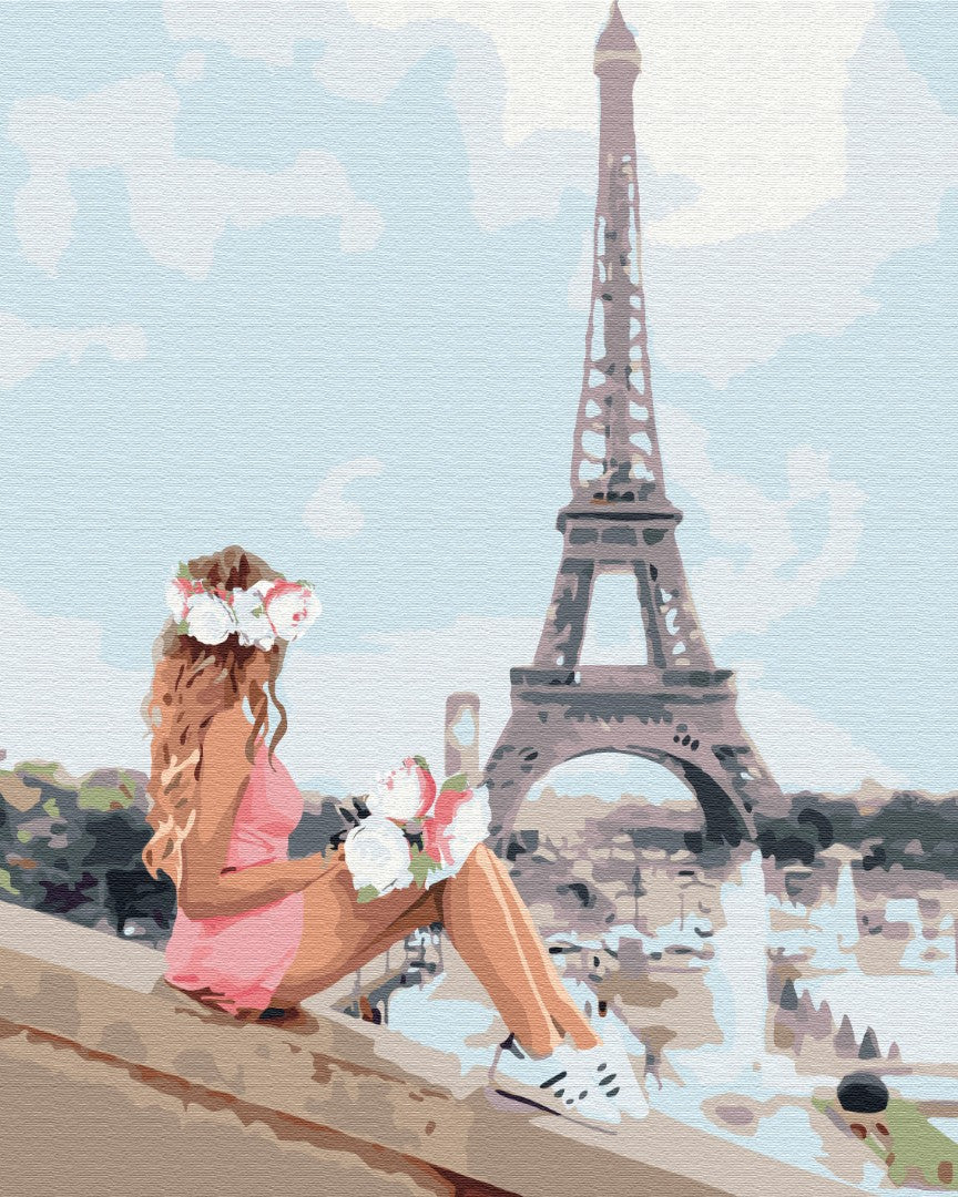 Painting by numbers In the summer in Paris (BS36130)