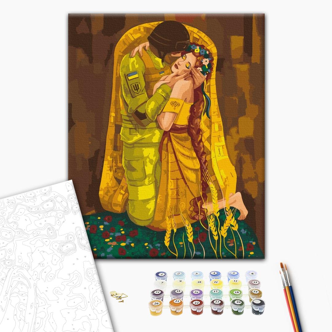 Painting by numbers In safe embrace ©Solomiya Kovalchuk (BS53129)