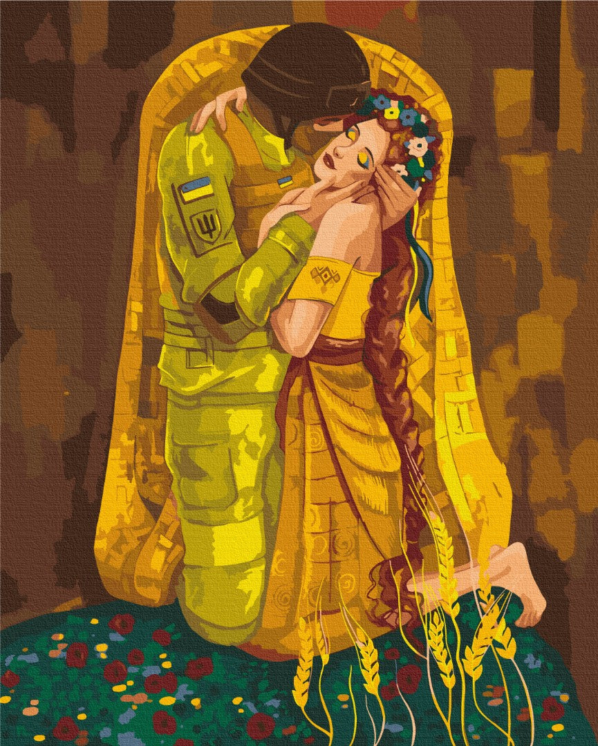 Painting by numbers In safe embrace ©Solomiya Kovalchuk (BS53129)