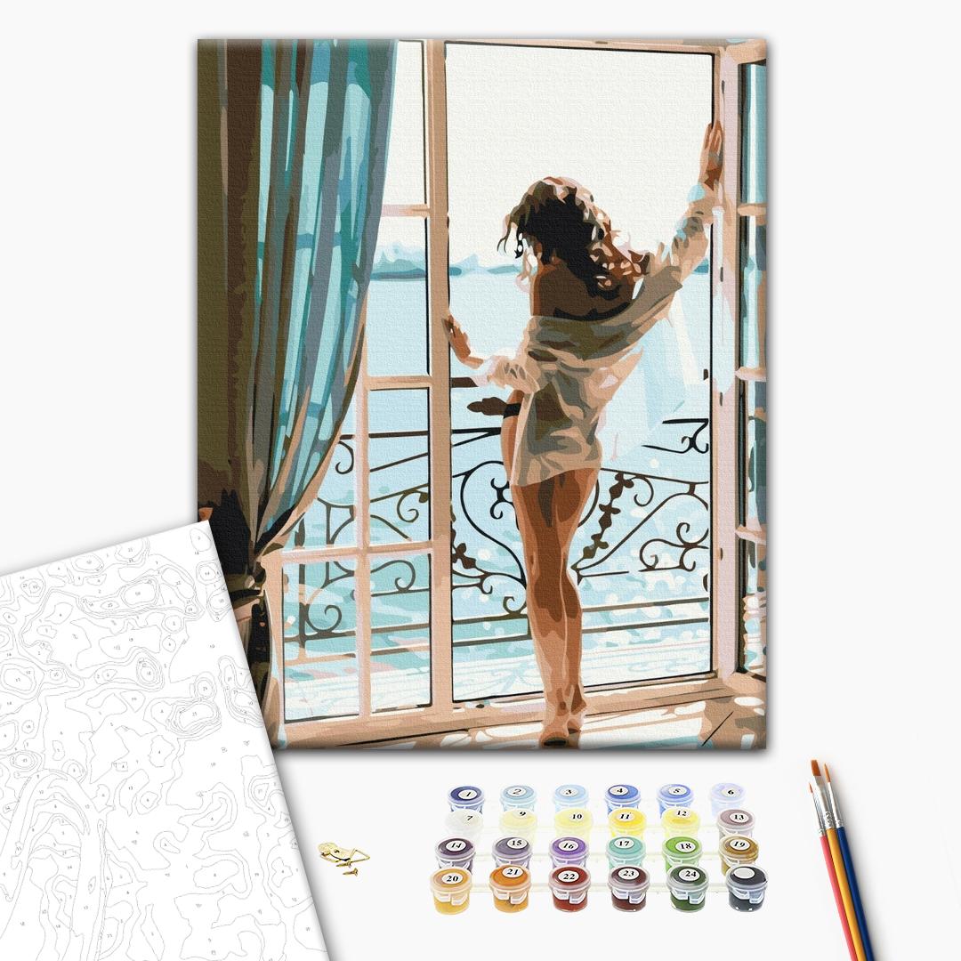 Painting by numbers Seductive morning (BS51673)