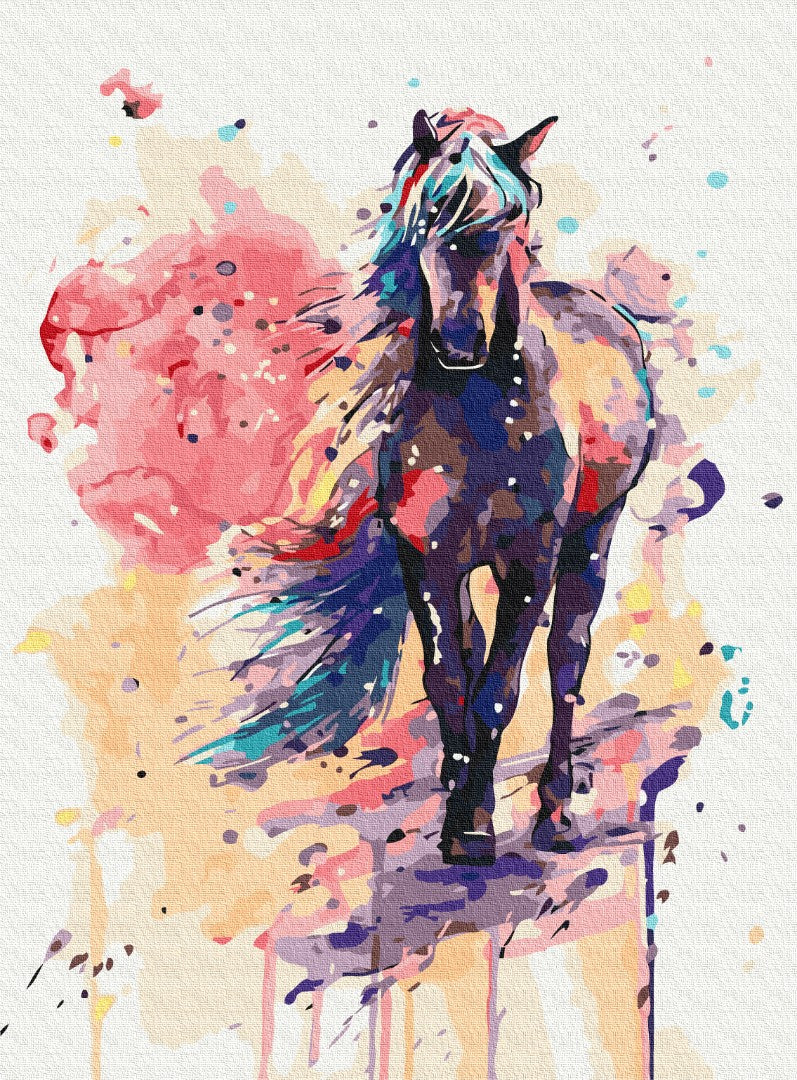 Painting by numbers Fantastic horse (BS108)