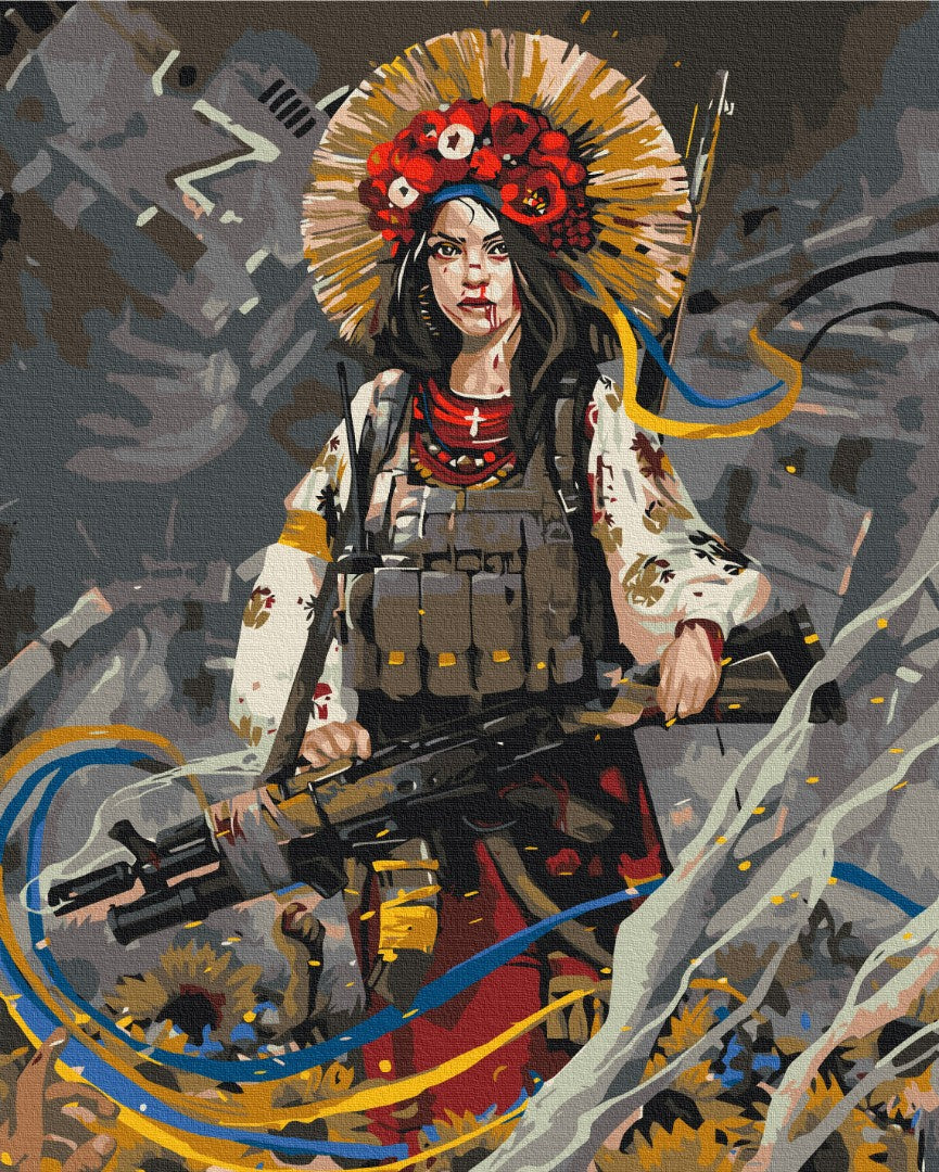 Painting by numbers In defense of freedom © Stanislav Lunin (BS53113)