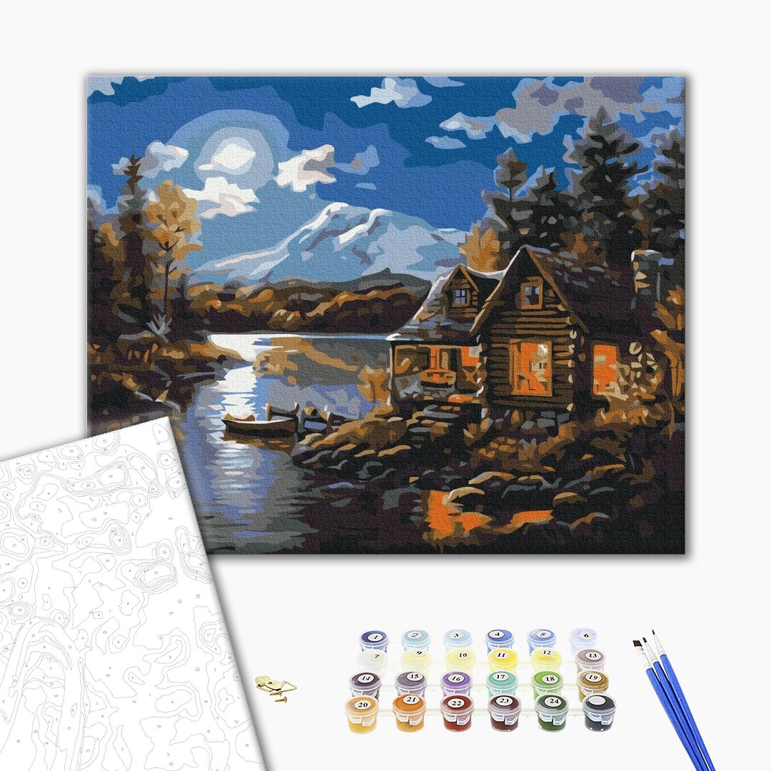 Painting by numbers Forester's house (BS7618)