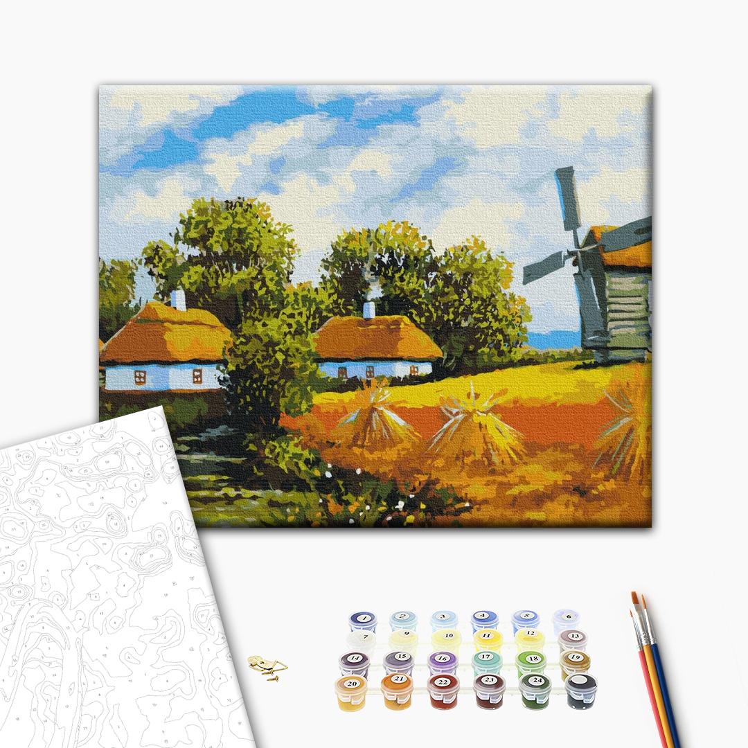 Painting by numbers Rye day (BS53151)