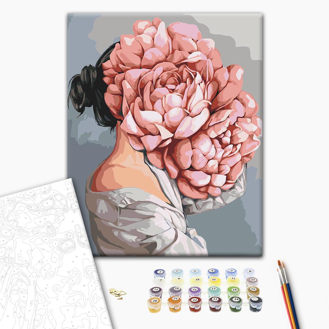 Painting by numbers The mystery of the peonies (RBS52100)