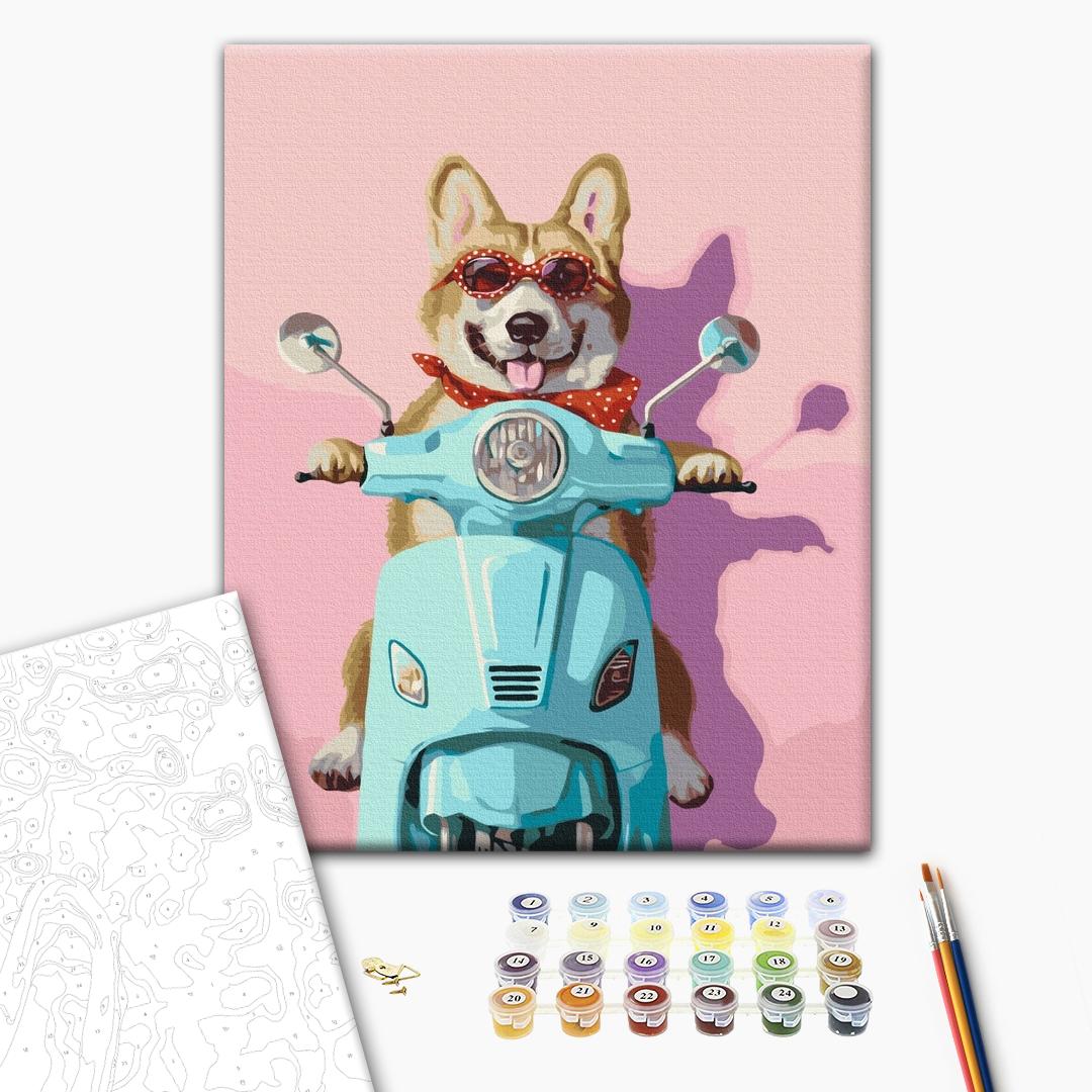 Painting by numbers Roman Holiday ©Lucia Heffernan (BS53616)