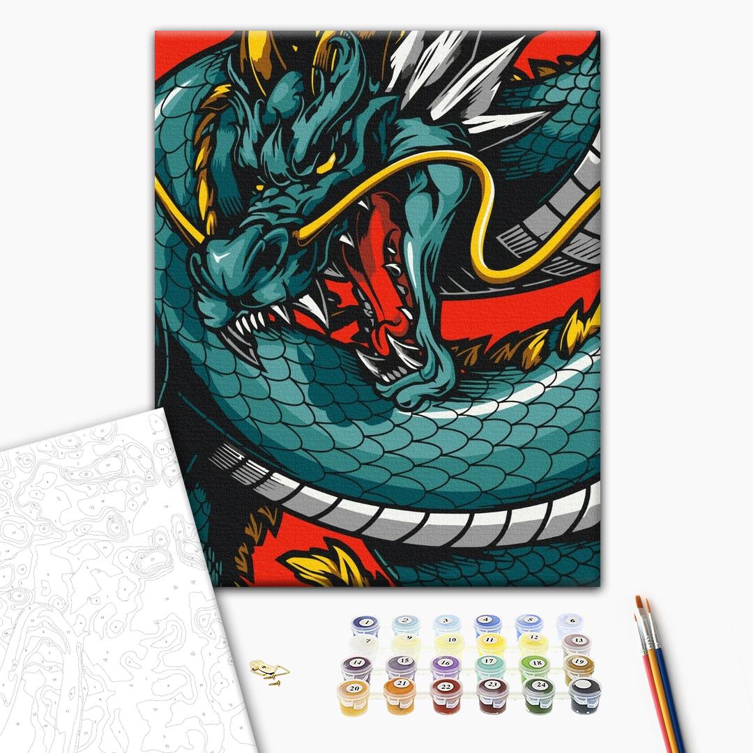 Painting by numbers Royal dragon (BS53712)