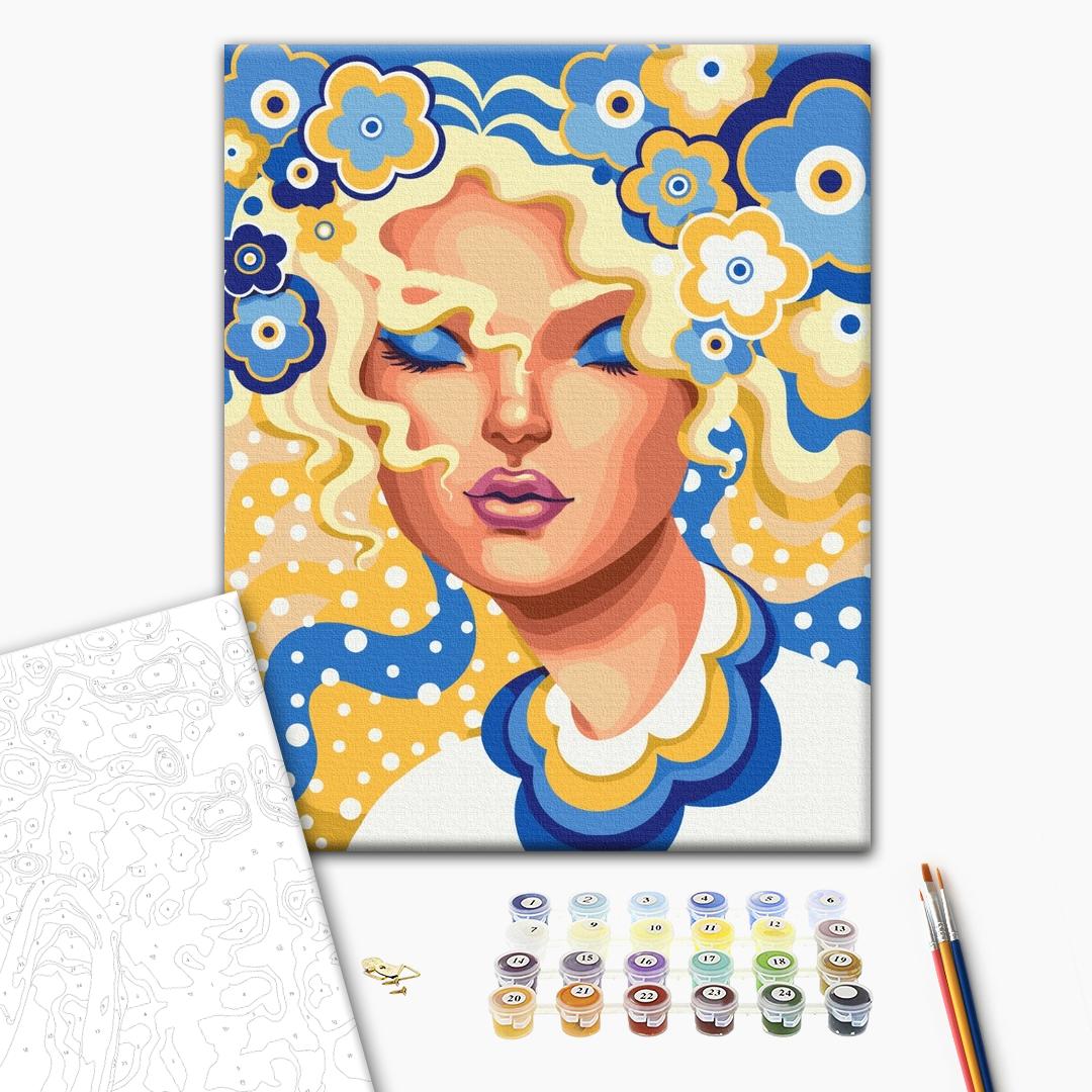 Painting by numbers Ukrainian colors © Polina Skurikhina (BS53733)
